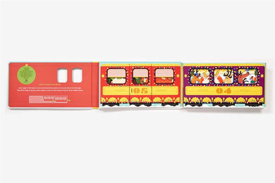 Abrams Extend-a-Book, An - All Aboard! The Christmas Train - 買書書 BuyBookBook
