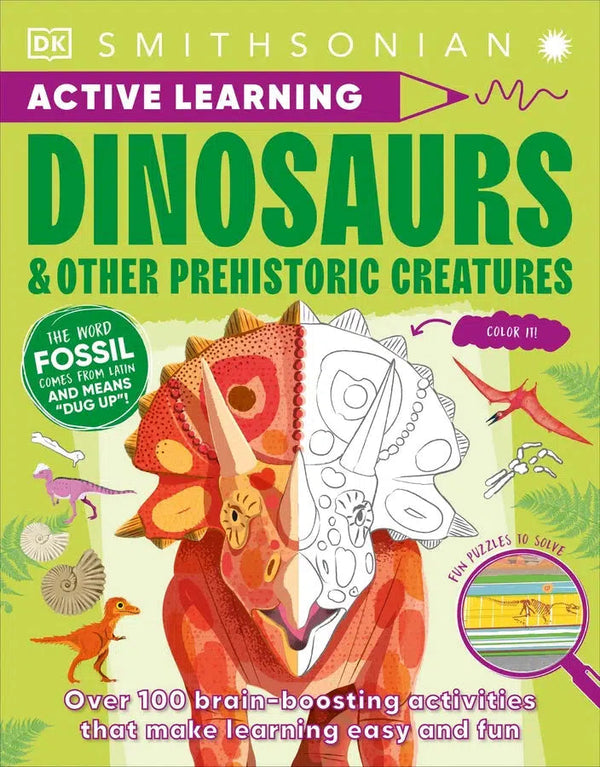 Active Learning Dinosaurs and Other Prehistoric Creatures-Children’s / Teenage general interest: Nature and animals-買書書 BuyBookBook