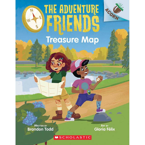 Adventure Friends, The #01 - Treasure Map (Acorn)-Fiction: 兒童繪本 Picture Books-買書書 BuyBookBook