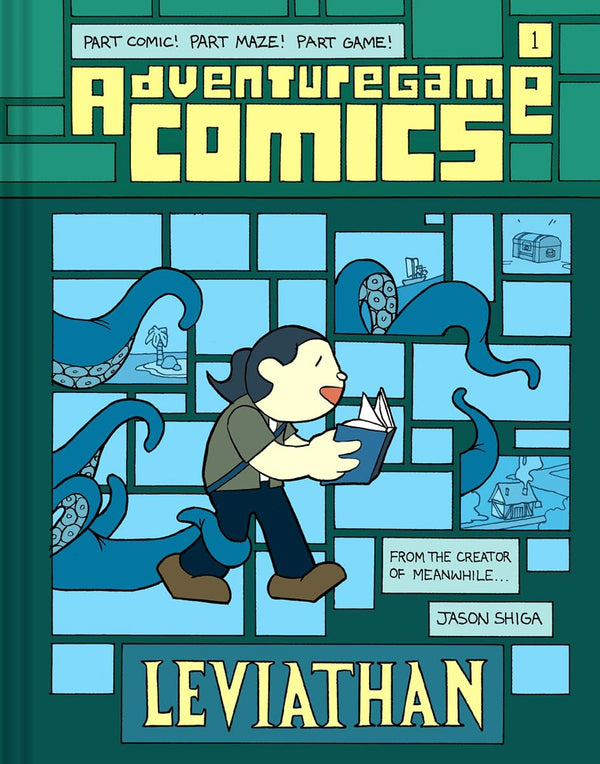 Adventuregame Comics #01 Leviathan (Graphic Novel) (Jason Shiga)-Graphic novels/ Comic books/ Manga/ Cartoons-買書書 BuyBookBook