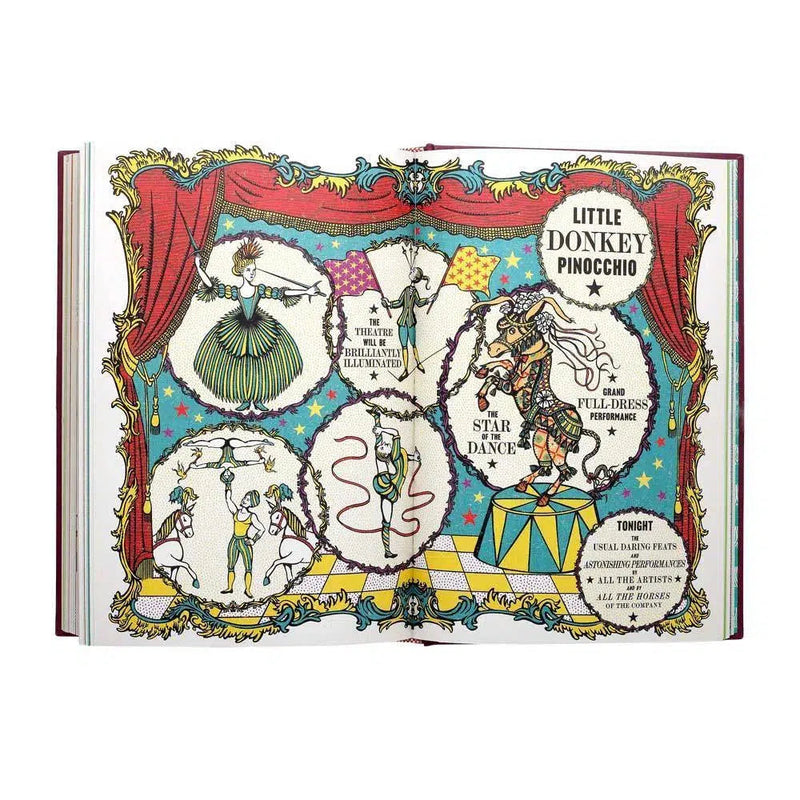 Adventures of Pinocchio, The MinaLima Edition (Hardback) Harpercollins US