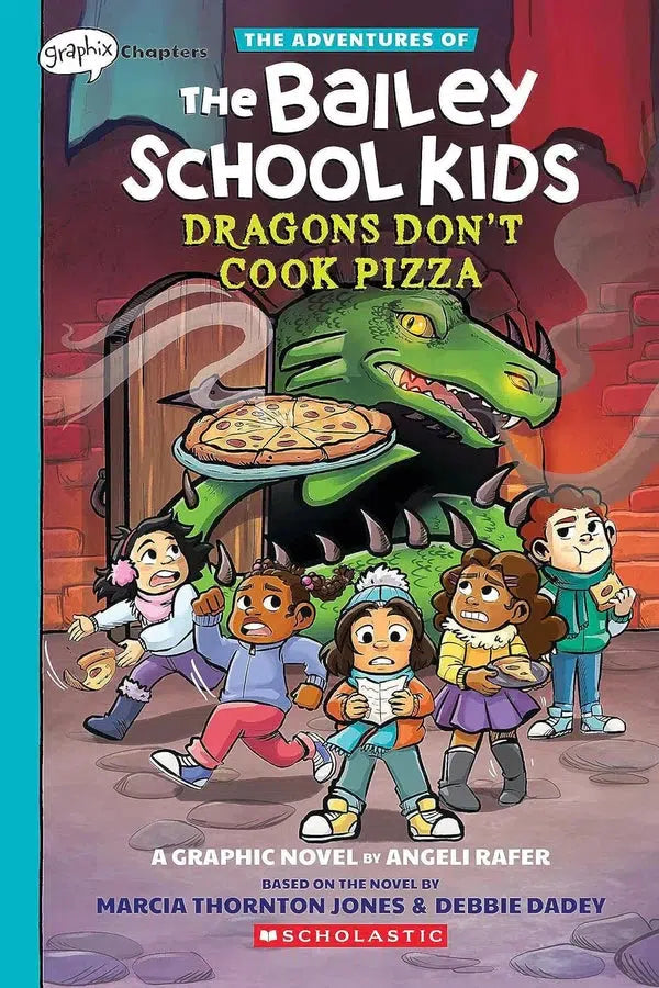 Adventures of the Bailey School Kids, The Graphic Novel #4, Dragons Don't Cook Pizza (Marcia Thornton Jones)-Fiction: 幽默搞笑 Humorous-買書書 BuyBookBook