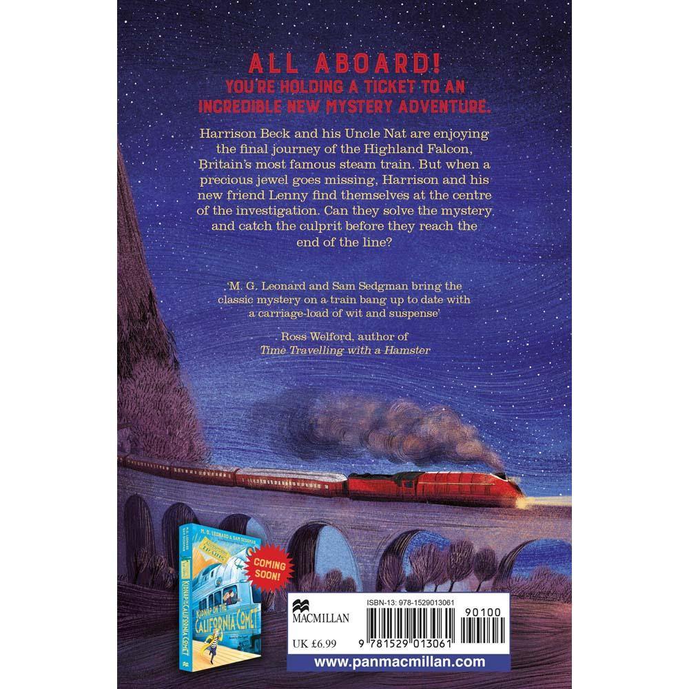 Adventures on Trains #1 The Highland Falcon Thief (UK)(M. G. Leonard) Macmillan UK