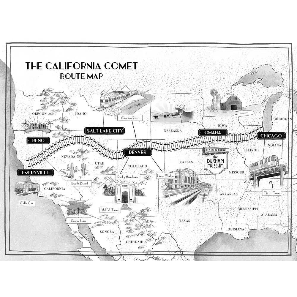 Adventures on Trains #2 Kidnap on the California Comet (UK)(M. G. Leonard) Macmillan UK