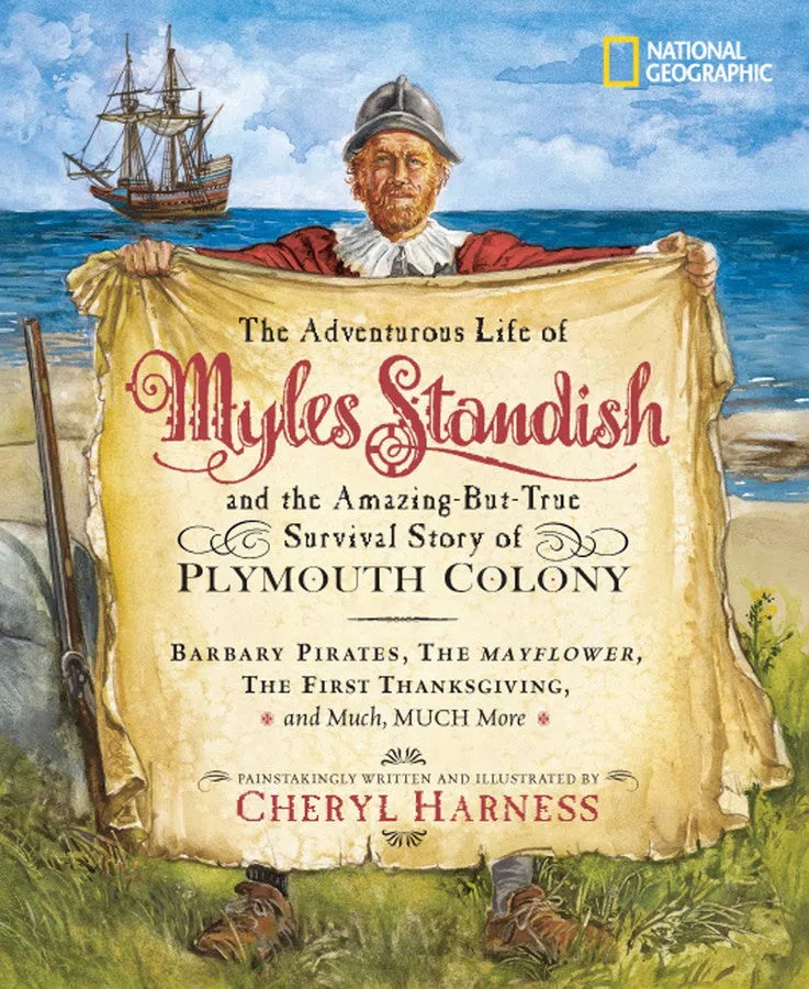 Adventurous Life of Myles Standish and the Amazing-but-True Survival Story of Plymouth Colony, The-Children’s / Teenage general interest: Biography and autobiography-買書書 BuyBookBook