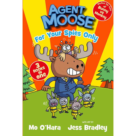 Agent Moose - For Your Spies Only (3-in-1)(Mo O'Hara)-Fiction: 幽默搞笑 Humorous-買書書 BuyBookBook