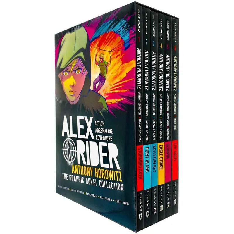 Alex Rider The Graphic Novel Collection (6 Books) (Anthony Horowitz) Walker UK