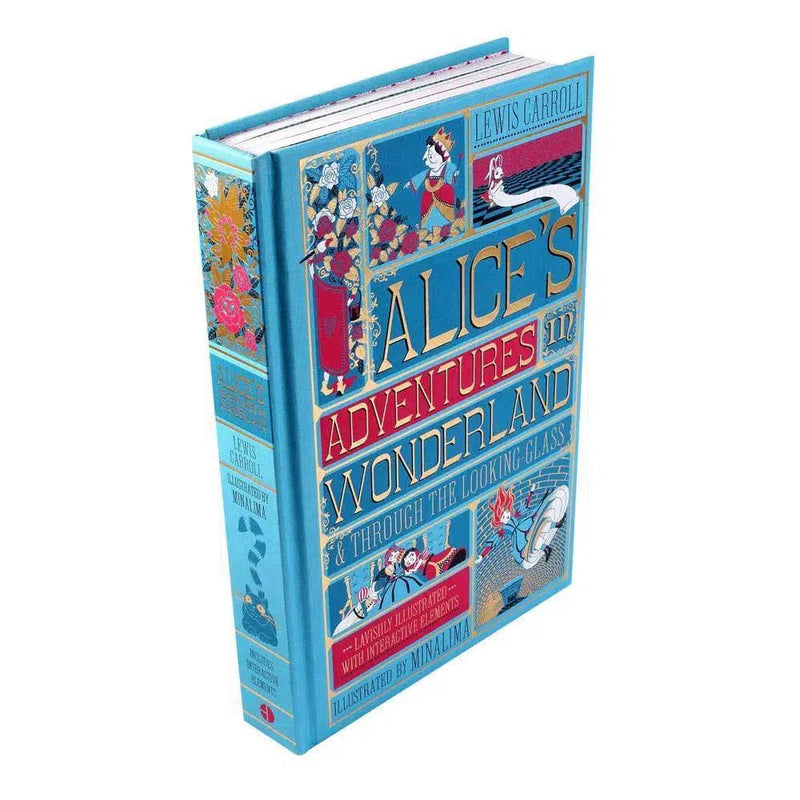 Alice's Adventures in Wonderland & Through the Looking-Glass MinaLima Edition (Hardback) Harpercollins US