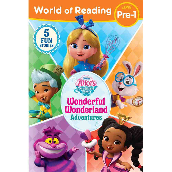 World of Reading - Alice's Wonderland Bakery: Wonderful Wonderland Adventures (Pre-1)(Disney)-Fiction: 兒童繪本 Picture Books-買書書 BuyBookBook