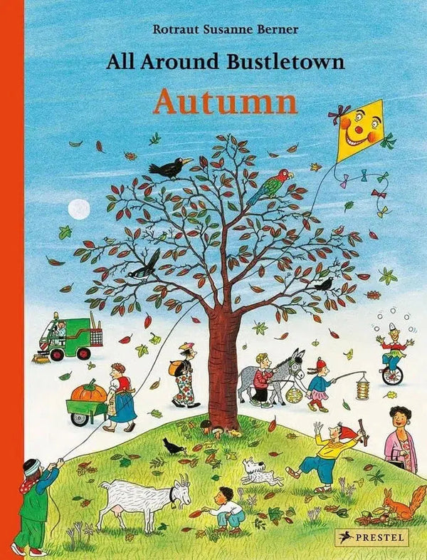 All Around Bustletown: Autumn (Rotraut Susanne Berner)-Fiction: 兒童繪本 Picture Books-買書書 BuyBookBook