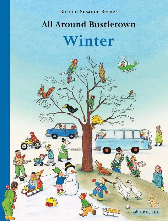 All Around Bustletown: Winter (Rotraut Susanne Berner)-Fiction: 兒童繪本 Picture Books-買書書 BuyBookBook