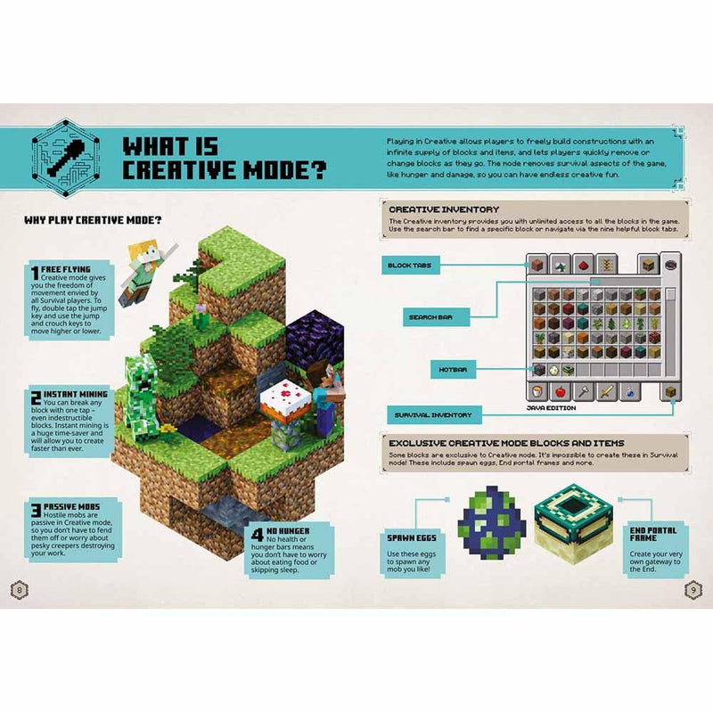 All New Minecraft Creative Handbook (Hardback) Harpercollins (UK)