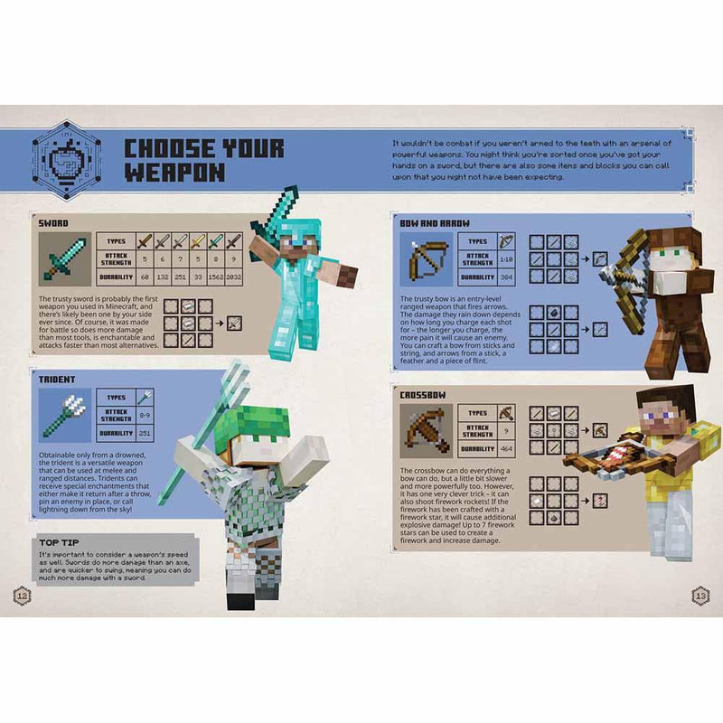 All New Minecraft Combat Handbook (Hardback) Harpercollins (UK)