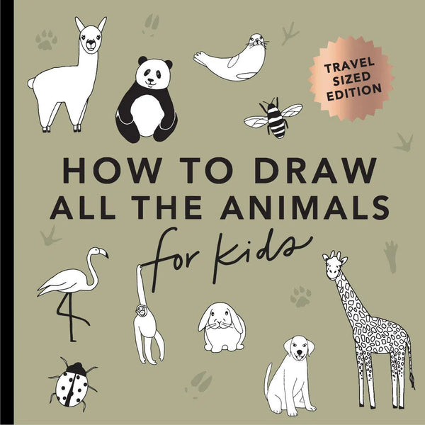 All the Animals: How to Draw Books for Kids with Dogs, Cats, Lions, Dolphins, and More (Mini)-Children’s / Teenage general interest: Art and artists-買書書 BuyBookBook