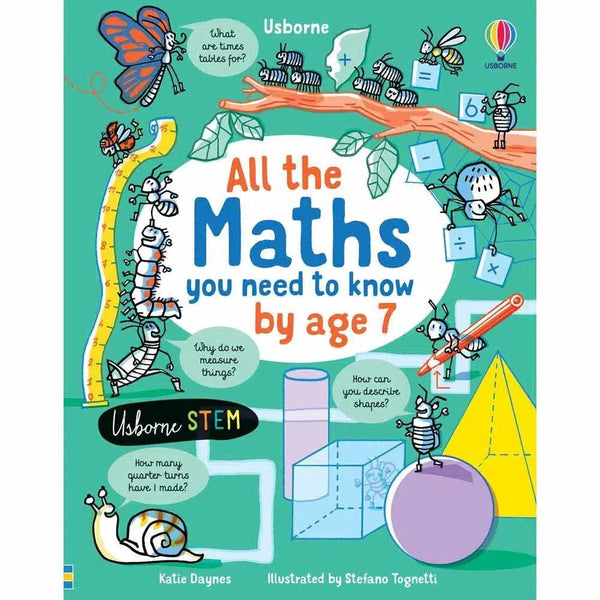 All the Maths You Need to Know by Age 7 Usborne