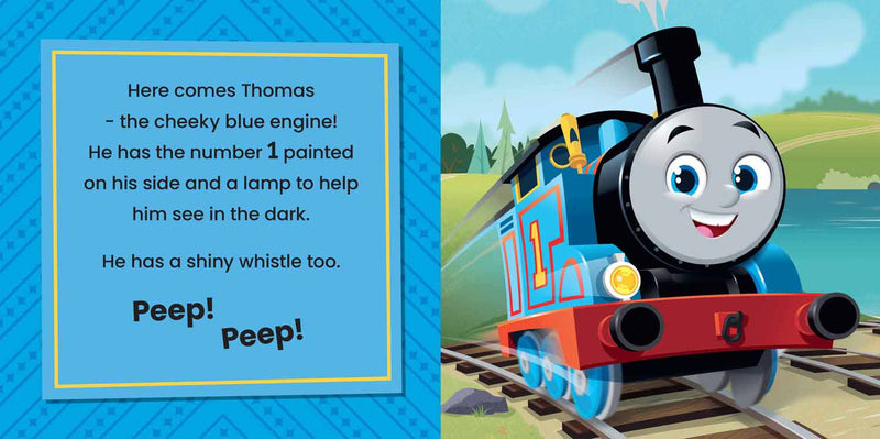 All About Thomas (Board book) - 買書書 BuyBookBook