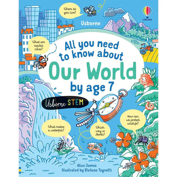 All You Need to Know About Our World by Age 7-Nonfiction: 常識通識 General Knowledge-買書書 BuyBookBook