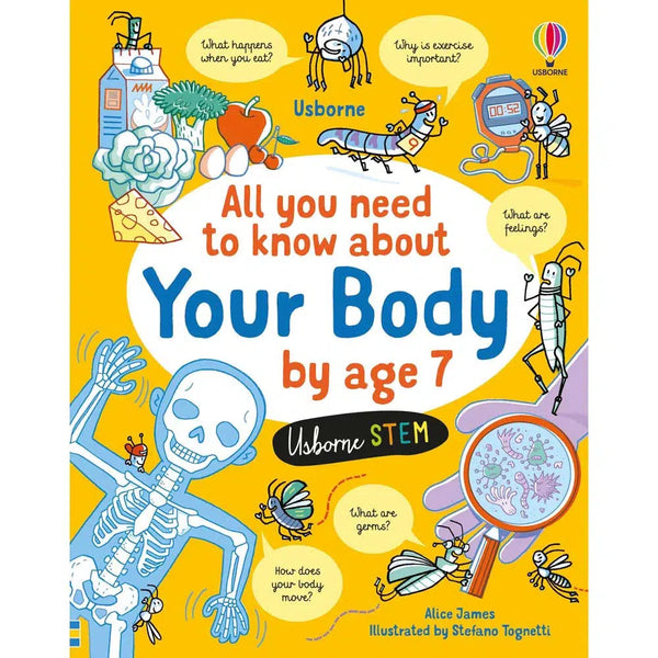 All You Need to Know about Your Body by Age 7 (Alice James)-Nonfiction: 常識通識 General Knowledge-買書書 BuyBookBook