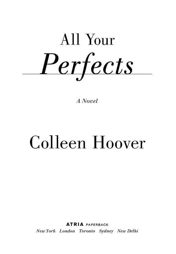 All Your Perfects (Colleen Hoover)-Fiction: 劇情故事 General-買書書 BuyBookBook
