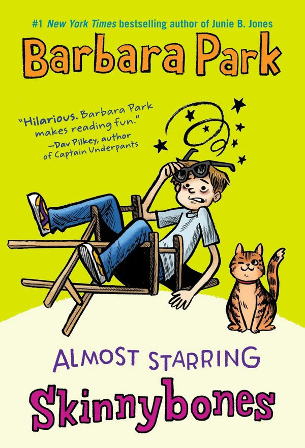 Almost Starring Skinnybones-Children’s / Teenage fiction: Humorous stories-買書書 BuyBookBook