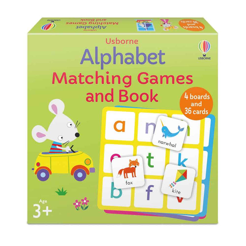 Alphabet Matching Games and Book - 買書書 BuyBookBook