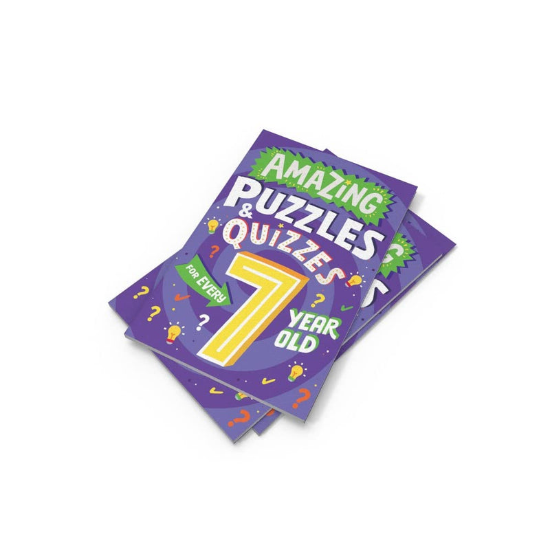 Amazing Puzzles and Quizzes for Every 7 Year Old (Clive Gifford)-Activity: 益智解謎 Puzzle & Quiz-買書書 BuyBookBook