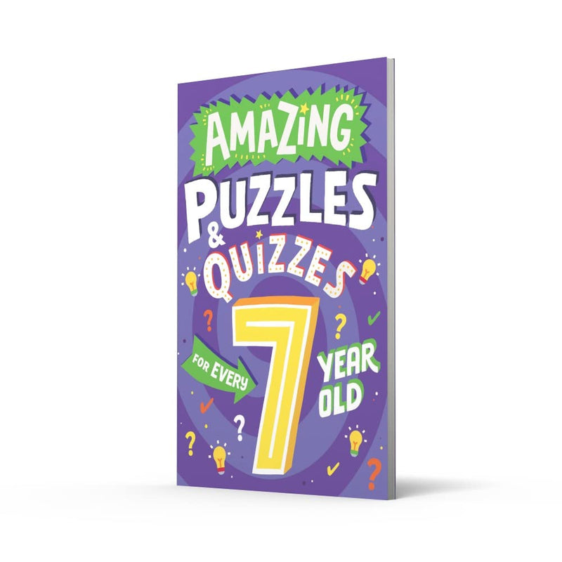 Amazing Puzzles and Quizzes for Every 7 Year Old (Clive Gifford)-Activity: 益智解謎 Puzzle & Quiz-買書書 BuyBookBook