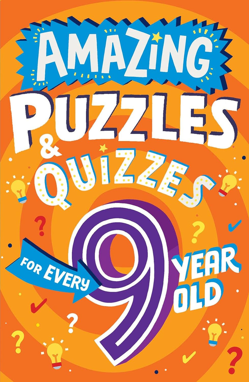 Amazing Puzzles and Quizzes for Every 9 Year Old (Clive Gifford)-Activity: 益智解謎 Puzzle & Quiz-買書書 BuyBookBook