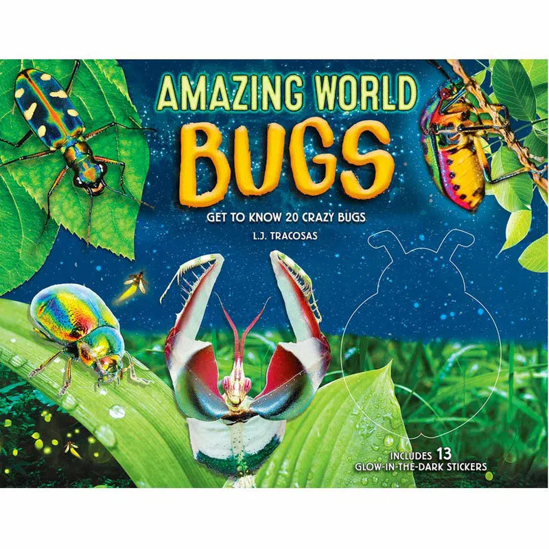 Amazing World: Bugs-Activity: 繪畫貼紙 Drawing & Sticker-買書書 BuyBookBook