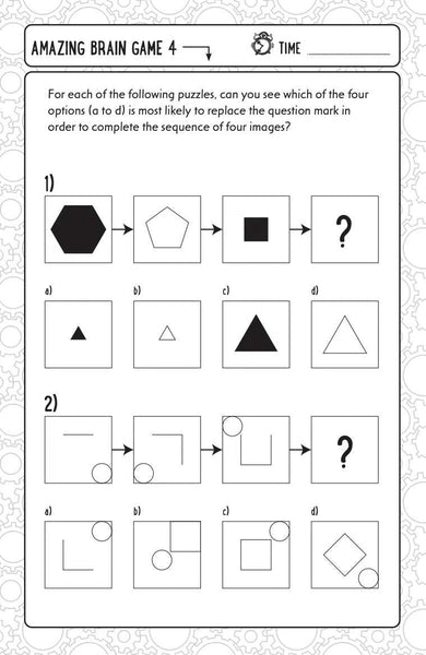 Amazing Brain Games for Clever Kids®-Children’s / Teenage general interest: Puzzles and quizzes-買書書 BuyBookBook