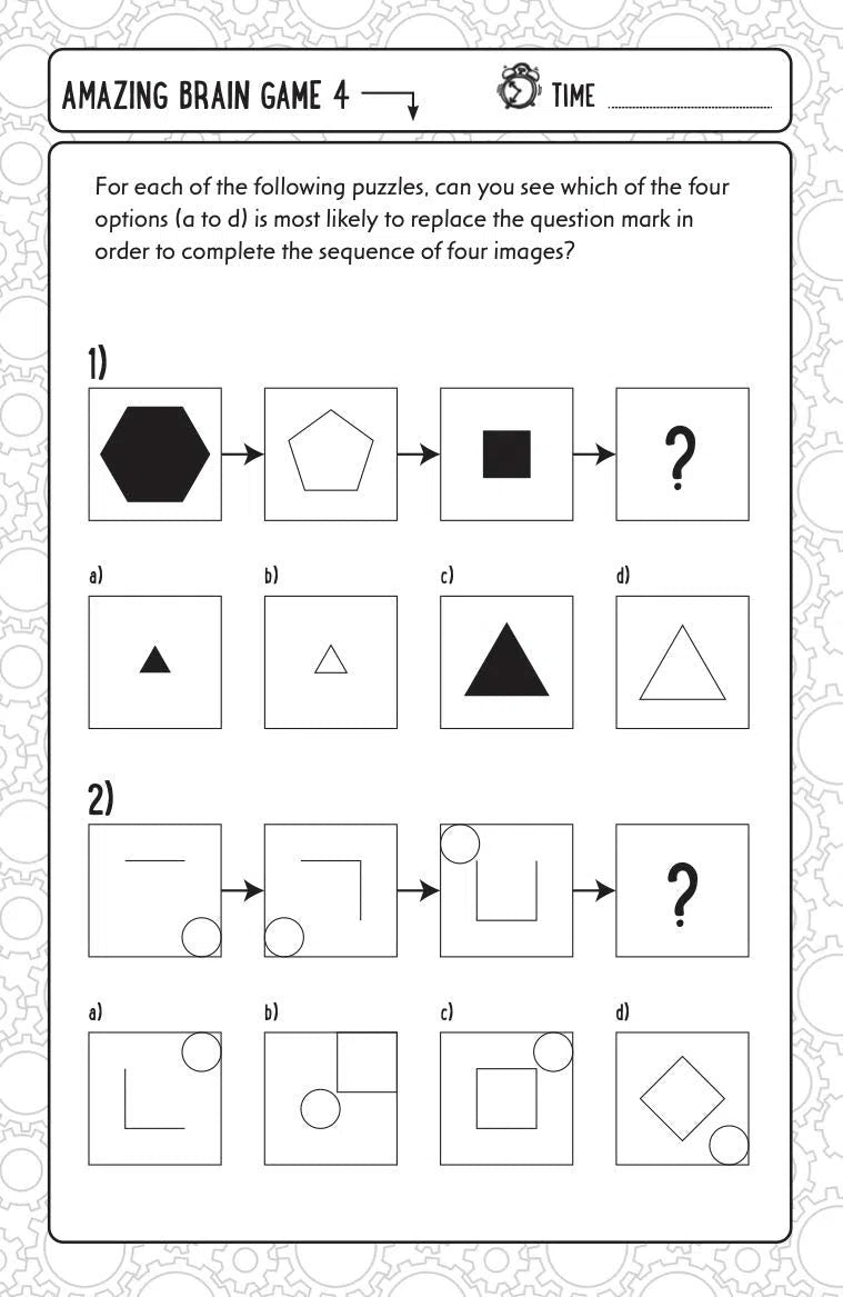 Amazing Brain Games for Clever Kids®-Children’s / Teenage general interest: Puzzles and quizzes-買書書 BuyBookBook