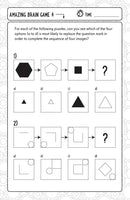 Amazing Brain Games for Clever Kids®-Children’s / Teenage general interest: Puzzles and quizzes-買書書 BuyBookBook