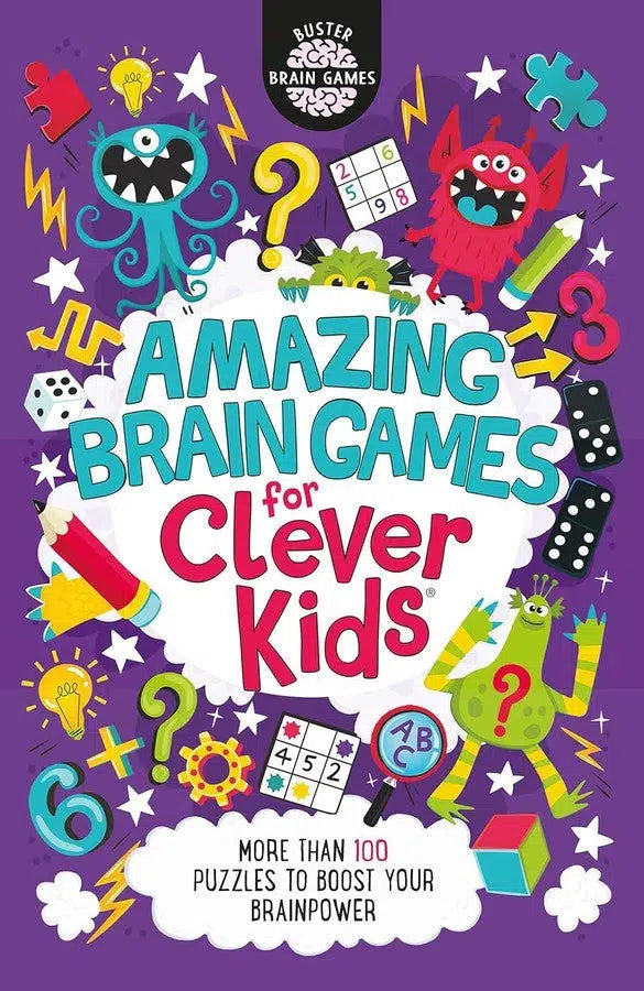 Amazing Brain Games for Clever Kids®-Children’s / Teenage general interest: Puzzles and quizzes-買書書 BuyBookBook