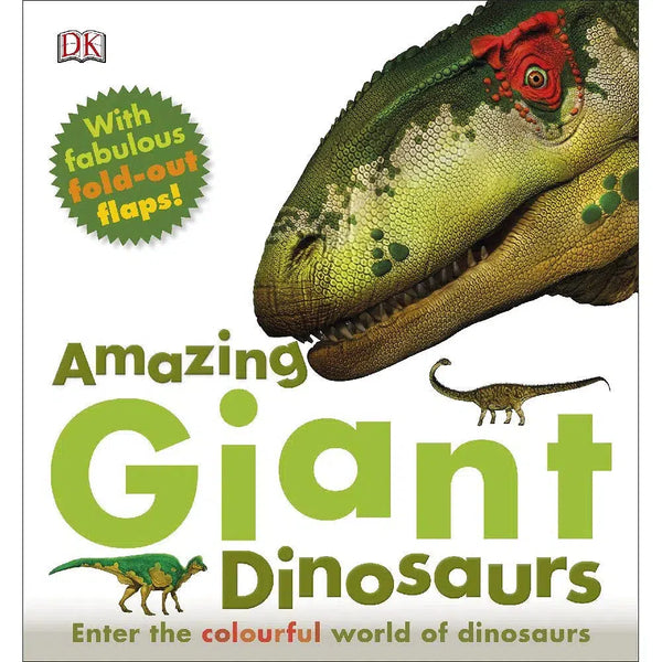 Amazing Giant Dinosaurs: Enter the Colourful World of Dinosaurs-Nonfiction: 動物植物 Animal & Plant-買書書 BuyBookBook