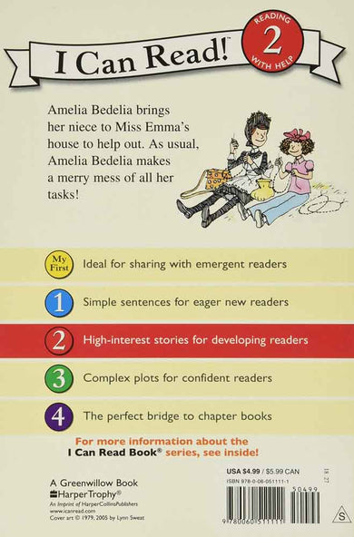 Amelia Bedelia Helps Out (I Can Read! L2) - 買書書 BuyBookBook