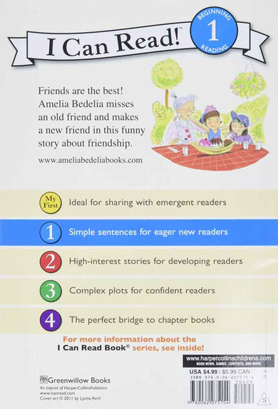 Amelia Bedelia Makes a Friend (I Can Read! L1) - 買書書 BuyBookBook