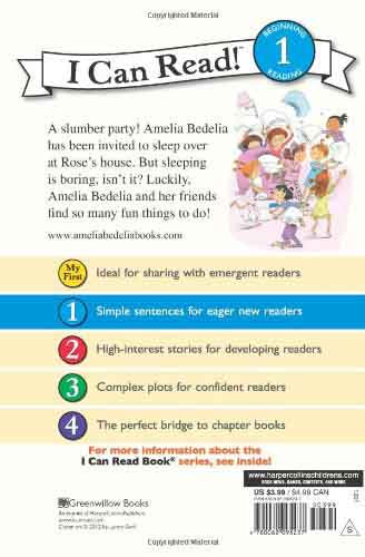 Amelia Bedelia Sleeps Over (I Can Read! L1) - 買書書 BuyBookBook