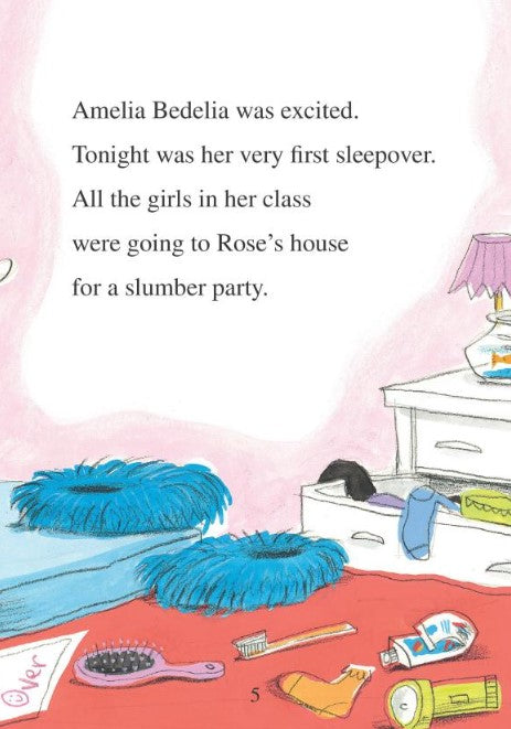 Amelia Bedelia Sleeps Over (I Can Read! L1) - 買書書 BuyBookBook