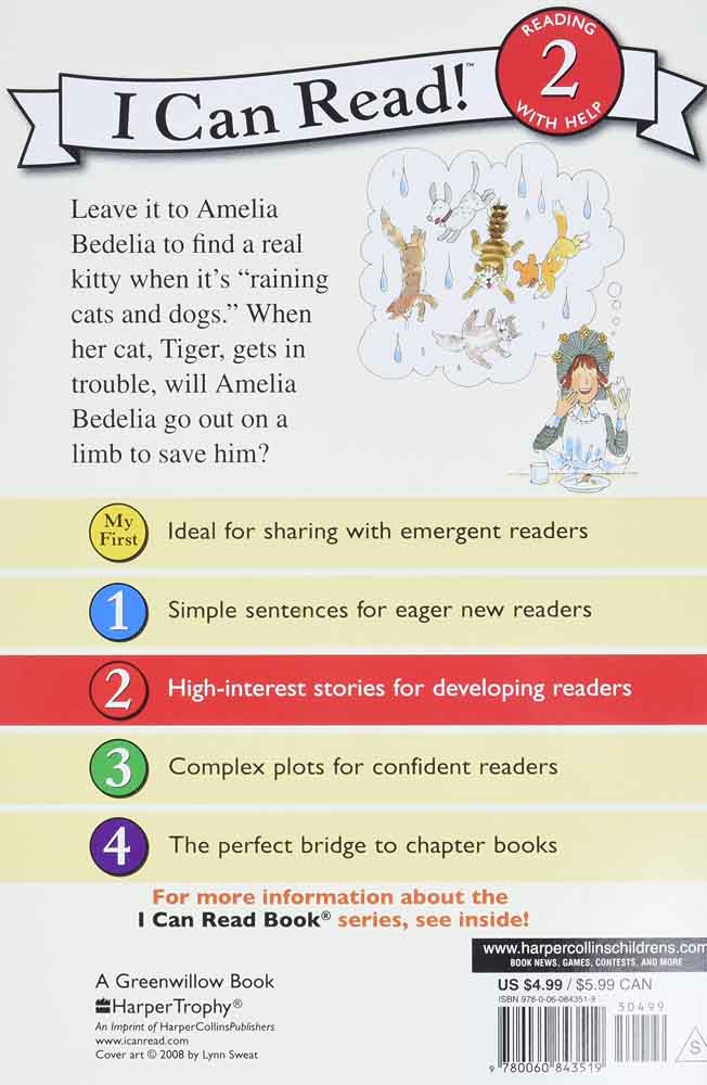 Amelia Bedelia and the Cat (I Can Read! L2) - 買書書 BuyBookBook