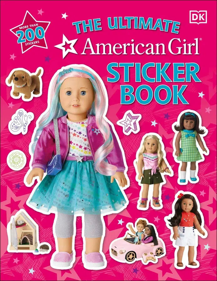 American Girl Ultimate Sticker Book-Children’s interactive and activity books and kits-買書書 BuyBookBook