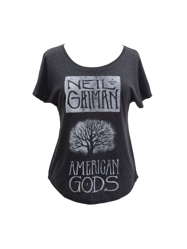 American Gods Women's Relaxed Fit T-Shirt Large-Stationery items-買書書 BuyBookBook