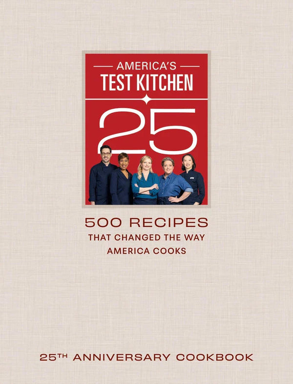 America's Test Kitchen 25th Anniversary Cookbook-TV / Celebrity chef / eateries cookbooks-買書書 BuyBookBook