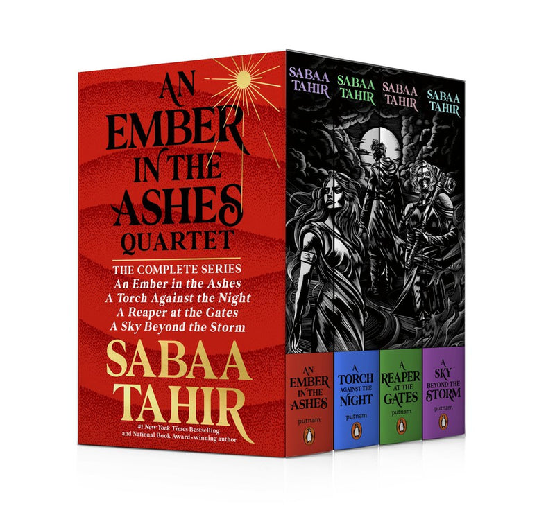 An Ember in the Ashes Complete Series Paperback Box Set (4 books)-Children’s / Teenage fiction: Epic fantasy / heroic fantasy-買書書 BuyBookBook