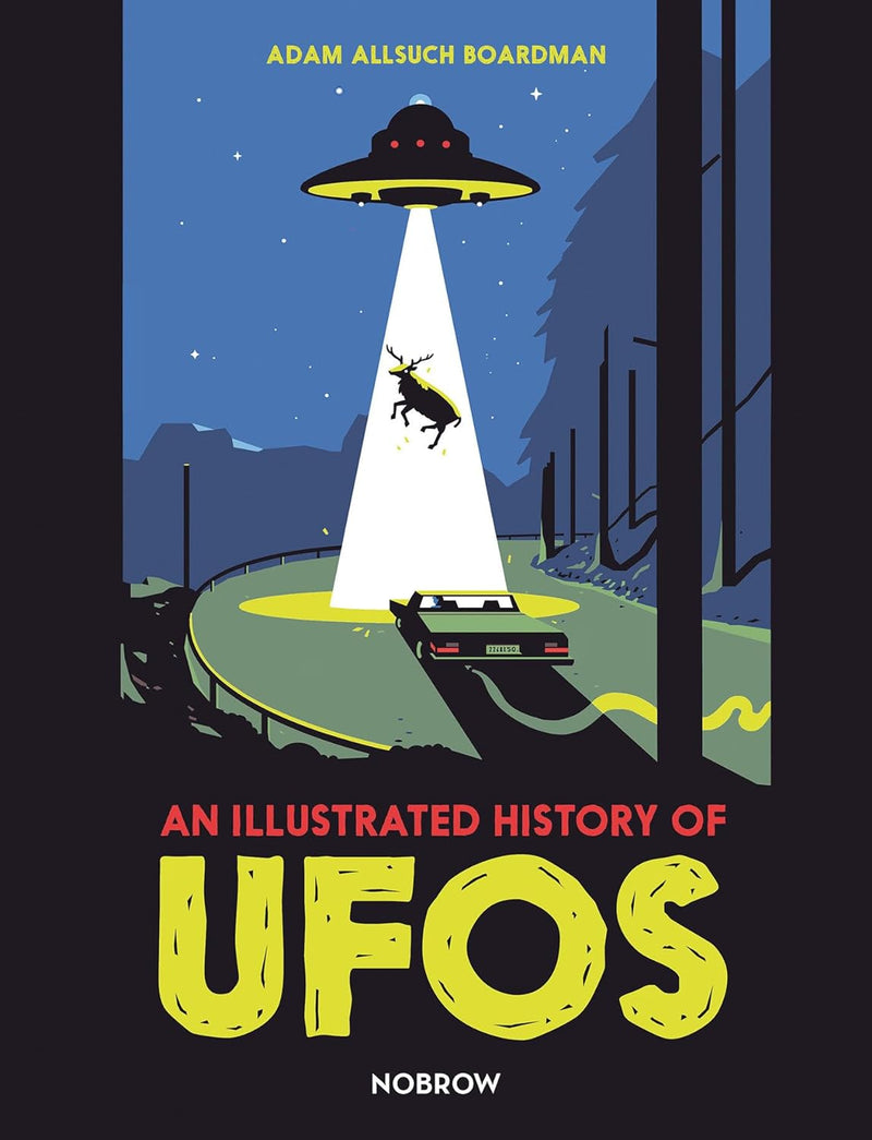 An Illustrated History of UFOs (Adam Allsuch Boardman)-Nonfiction: 歷史戰爭 History & War-買書書 BuyBookBook