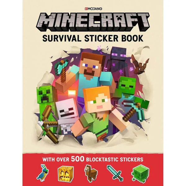 An Official Minecraft Book From Mojang - Minecraft Survival Sticker Book (Paperback) Harpercollins (UK)