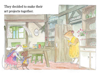 Angelina Ballerina and the Art Fair (Ready-to-Read L1）-Fiction: 兒童繪本 Picture Books-買書書 BuyBookBook