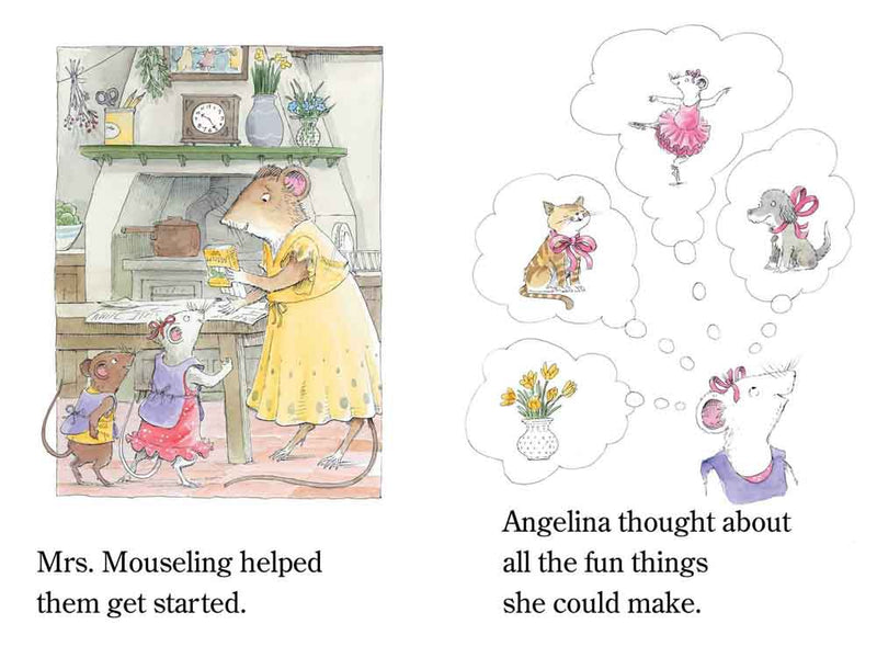 Angelina Ballerina and the Art Fair (Ready-to-Read L1）-Fiction: 兒童繪本 Picture Books-買書書 BuyBookBook