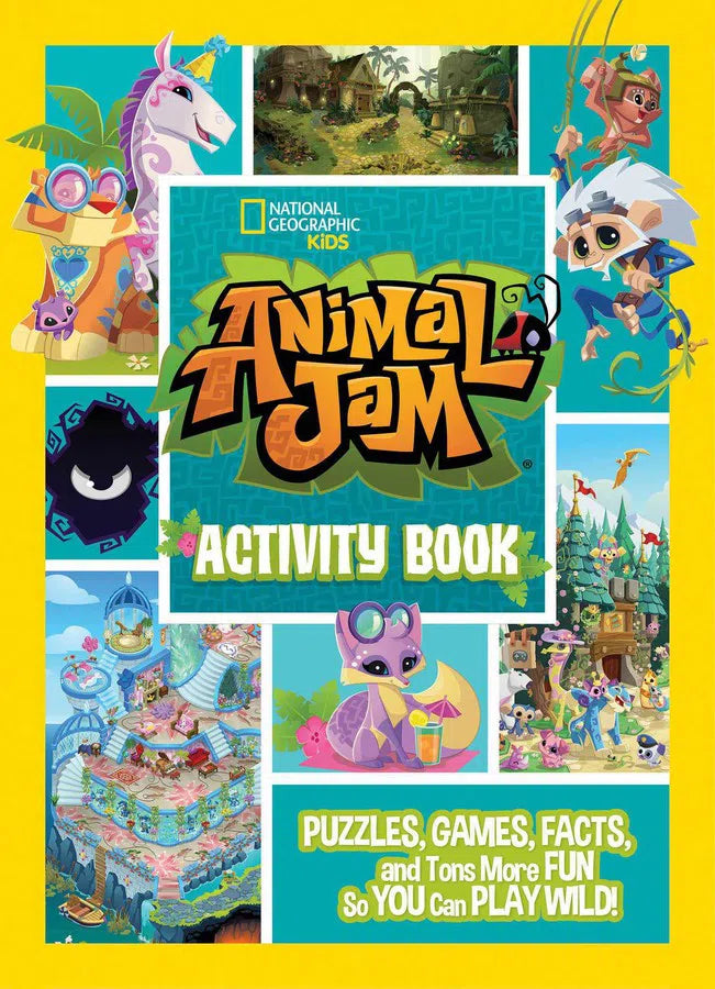 Animal Jam Activity Book-Children’s / Teenage general interest: Hobbies/ quizzes/ toys and games-買書書 BuyBookBook