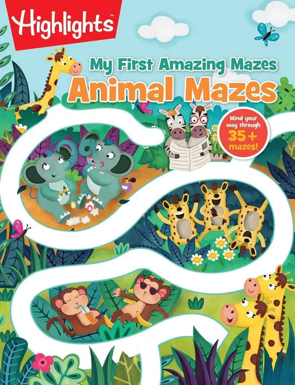 Animal Mazes-Children’s / Teenage general interest: Hobbies/ quizzes/ toys and games-買書書 BuyBookBook