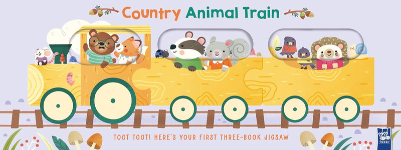 Animal Train: Countryside-Children’s interactive and activity books and kits-買書書 BuyBookBook